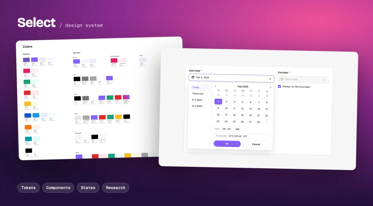 Select Design System cover